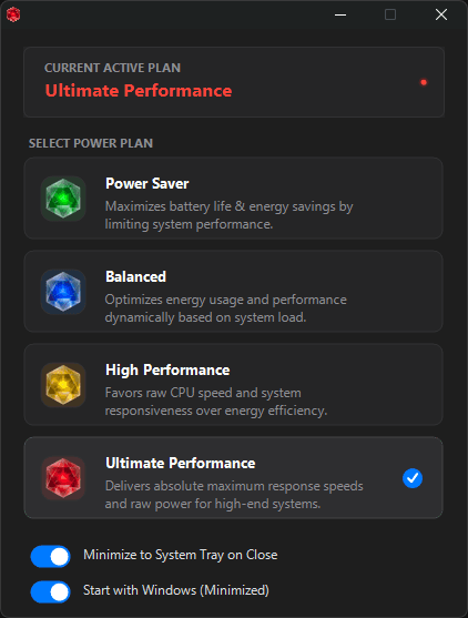 PowerPlan Switcher
